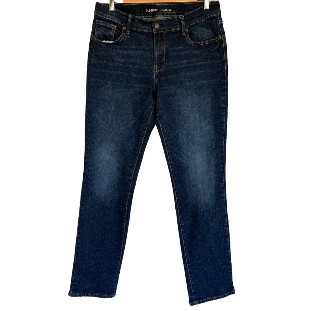 Old Navy Original Mid Rise‎ Stretch Women’s Blue Denim Jeans